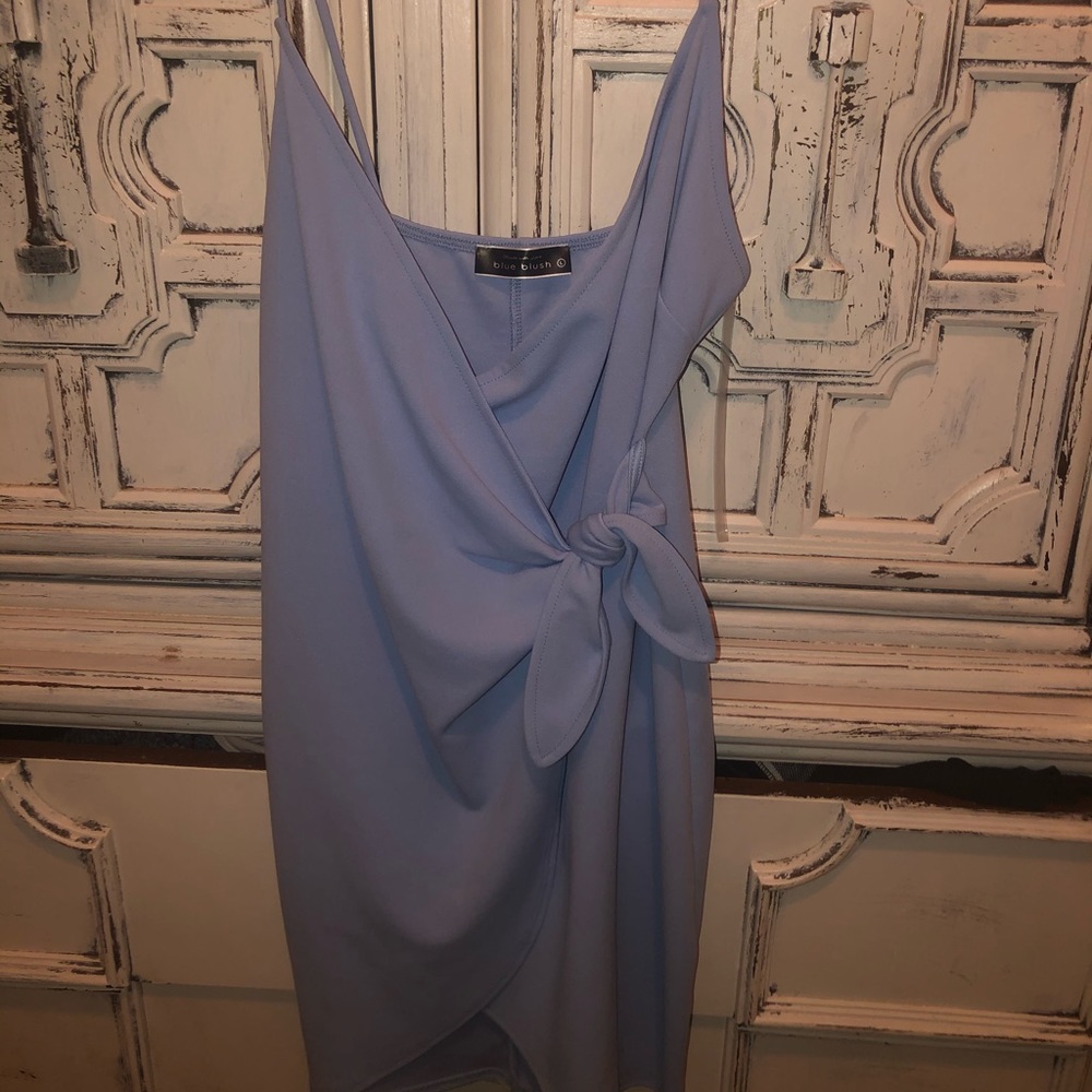 Front tie dress